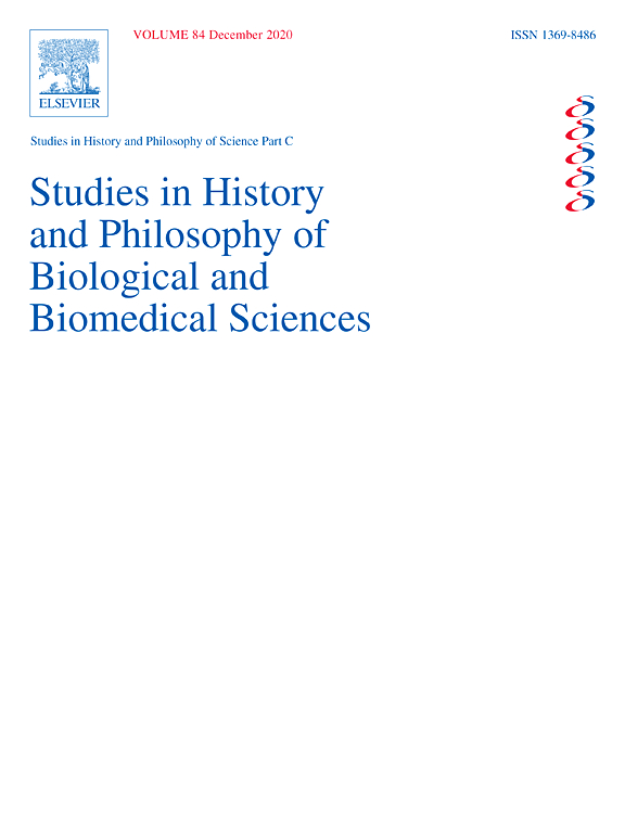 Go to journal home page - Studies in History and Philosophy of Science Part C